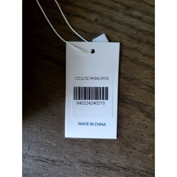 Simply Southern Mint Blue Green Crossbody Bag Gold Chain Quilted Pattern NWT - Picture 11 of 11